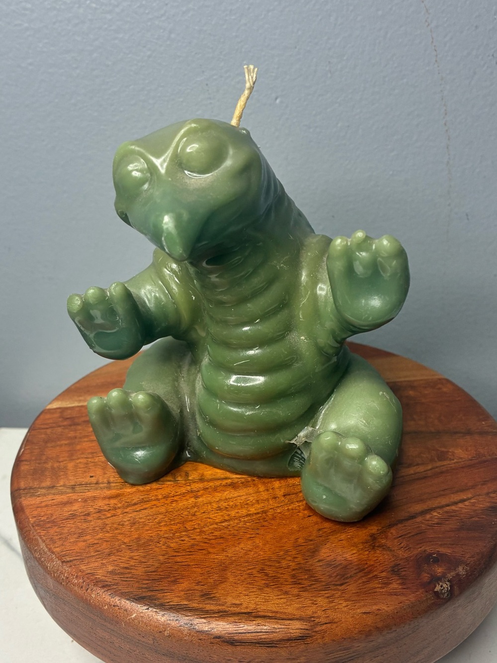Vintage Land Before Time Littlefoot Dinosaur Candle Figure 1990s